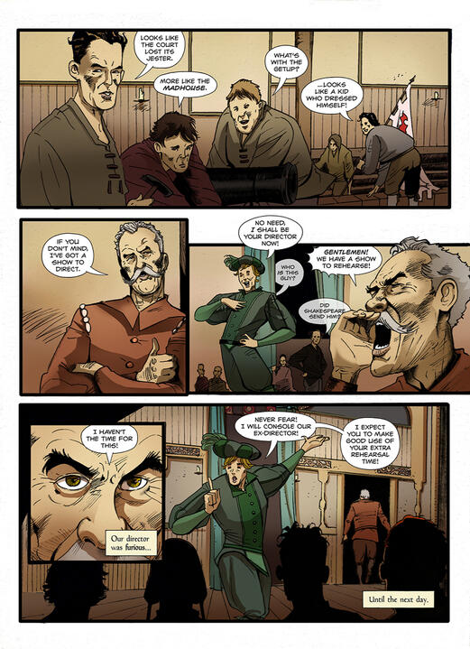 THE BALLAD OF MARTIN MARTIN - Script by Dennis Duty + Art by Marco Salici + Colors by Carlos Cara Alvarez