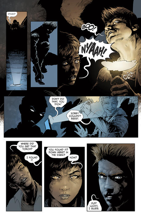 THE BONE HOUSE - Script by J.D. Kirk + Art by Federico DeLuca